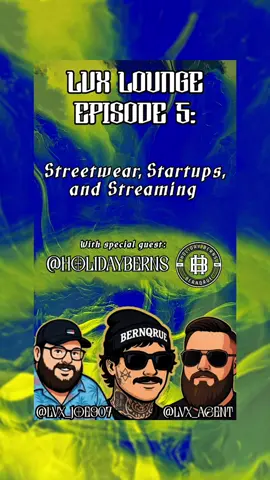 #LVXLOUNGE Episode 5: Streetwear, Startups, and Streaming. This Sunday night at 10:30PM EST. With special guest @HolidayBerns ‼️ ☢️WE ARE HOSTING A GIVEAWAY☢️ The top three gifters and the three viewers with the most watch time during episode 5 will be entered into a live drawing during episode 6! The drawing will include a tub of #Metafyzical as well as Metafyzical shaker, and a custom HOLIDAYBERNS sticker! This weeks episode will be airing live on the homie @LVX_JOE907’s channel! LVX Lounge airs every Sunday night at 10:30PM EST! Big shoutout to @LVXWOLFEYY @Mamii_Oopsie👑✨🤍 @LVXBANSHEE @LVX_VanilaxG0rila @LVX_SimpleLife @LVX_YAKTV @lvxddyer03 @LVX_TroubleGang 🫆 @LVX_t900grinch @lvx_grimmyboy @LVXcooking_with_fridge @LVXTHOR @🧡🌙•PiXXiE•🌙🧡 @cam.stunts @LVX/Jo.king @LVX_Spiffey @LVX_SOUP @LVX_Ghost @LVX_GYGHippy🦆 @LVX_sadmelloo @LVX_Bloo @LVX-SIPPy_CUP_BR0 @LVX_METAJOKER @LVX_Savagegunna @Tosha @LVXTimeLadyTaylor @LVX_KingsDred @⚡️ and the entire LVX family! Come show some love and discuss with us during this week’s #LIVEIncentiveProgram #LIVECanBeEasy #PaidPartnership 