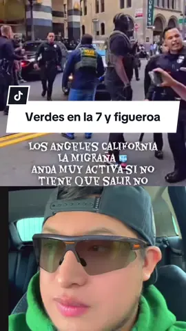 Verdes en la 7th y  Figueroa en el centro de Los Ángeles compartan 4 de noviembre #ice #lamigra #losangeles #fyp #viral 