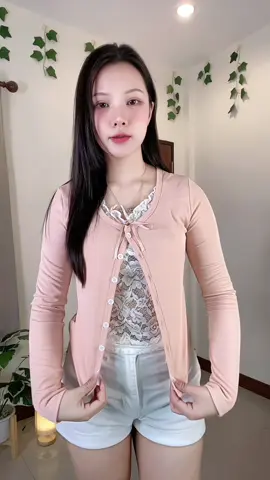 เสื้อแขนยาวลูกไม้🌸 #เสื้อผ้าแฟชั่น #เสื้อแขนยาว 