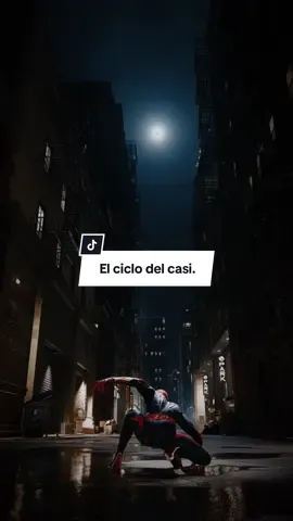 Justo antes de llegar, algo cambia. No es el cuerpo. Es la mente.  Empiezas a dudar, a pensar más en lo que falta que en todo lo que ya hiciste para llegar hasta aquí. Eso es miedo. Miedo a cerrar algo que te definió, a no saber quién serás cuando lo consigas. A veces lo tenías tan cerca… que asustó. Porque cruzar la meta también significa dejar atrás la versión que luchó por llegar. Si alguna vez estuviste en ese punto, guarda este video. Te lo vas a agradecer después. #elcuartoacto #darksouls #spiderman #sekiro #videojuegos 