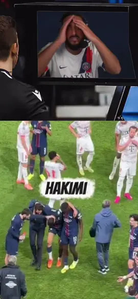 #Hakimi_courage@PSGVSBayern🥹🥵🤯Courage