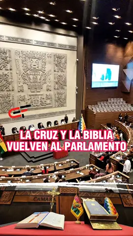 De esta manera se votó por más de 2/3 para que la Cruz y la Biblia se repuesta en la Asamblea Legislativa Plurinacional en #bolivia🇧🇴  #camaradediputados #santacruzdelasierra🇳🇬 #política #vivabolivia 