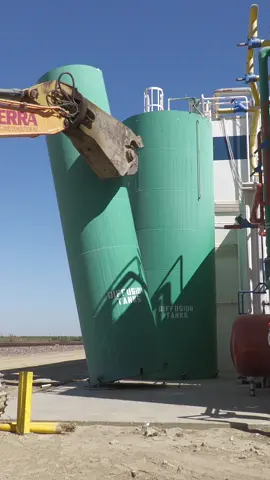 From demo ➡️ to recycling ♻️ Loaded up and headed to Sierra to keep the process moving! #Demo #TankDemo #Bakersfield #Recycled 