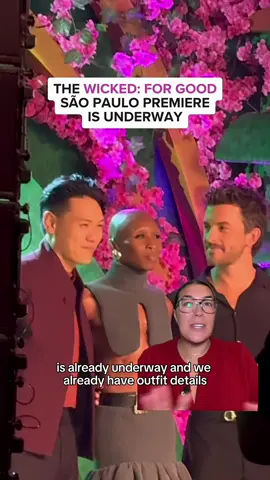 THE JOURNEY BACK TO OZ HAS BEGUN IN SÃO PAULO!!! 🧱 🌈 #wicked #wickedforgood #wickedpremiere 
