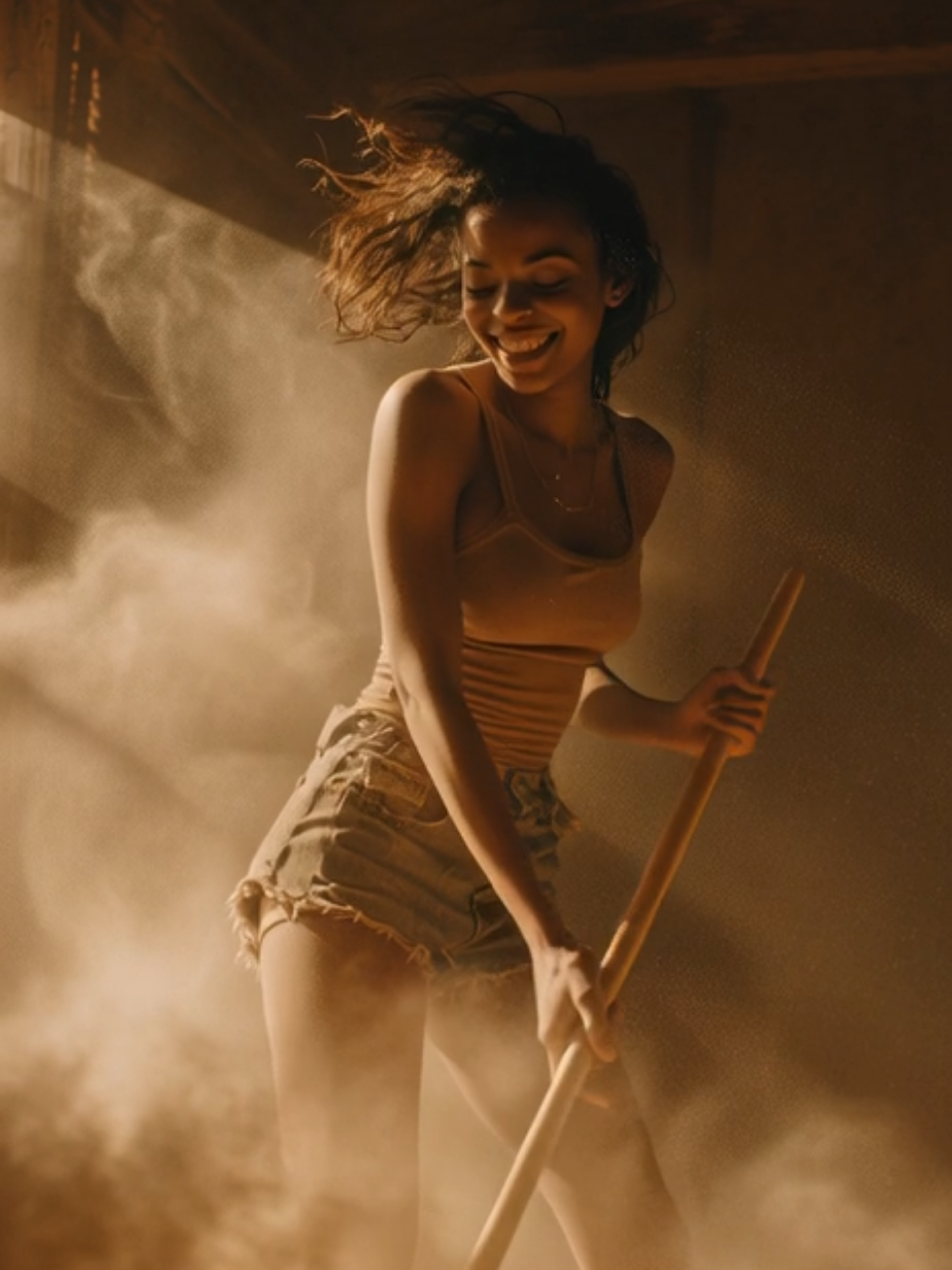 ELA LIMPA A CASA NO MEIO DA POEIRA E UMA PAREDE CAI   🏠 Entre limpezas e surpresas, a vida revela humor e ternura.   🌸 Poeira e risos se misturam no cotidiano da roça.   💛 Curta se sente a leveza desses pequenos imprevistos.   💰 PayPal Donations — link in bio   🌸 Contact us here: http://t.me/gatasdaroca   Visuals generated with AI — artistic creation 💫   #GatasNaRoça   #VidaNoCampo   #heartwarming  #SimpleLife   #ForYou