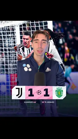 Juventus 1-1 Sporting reaction… | #fyp #juventus #sporting #championsleague #reaction 