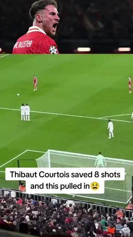 Liverpool vs real Madrid today 1:0 | Mac Allister scores a stunning heading goal #football #championsleague 