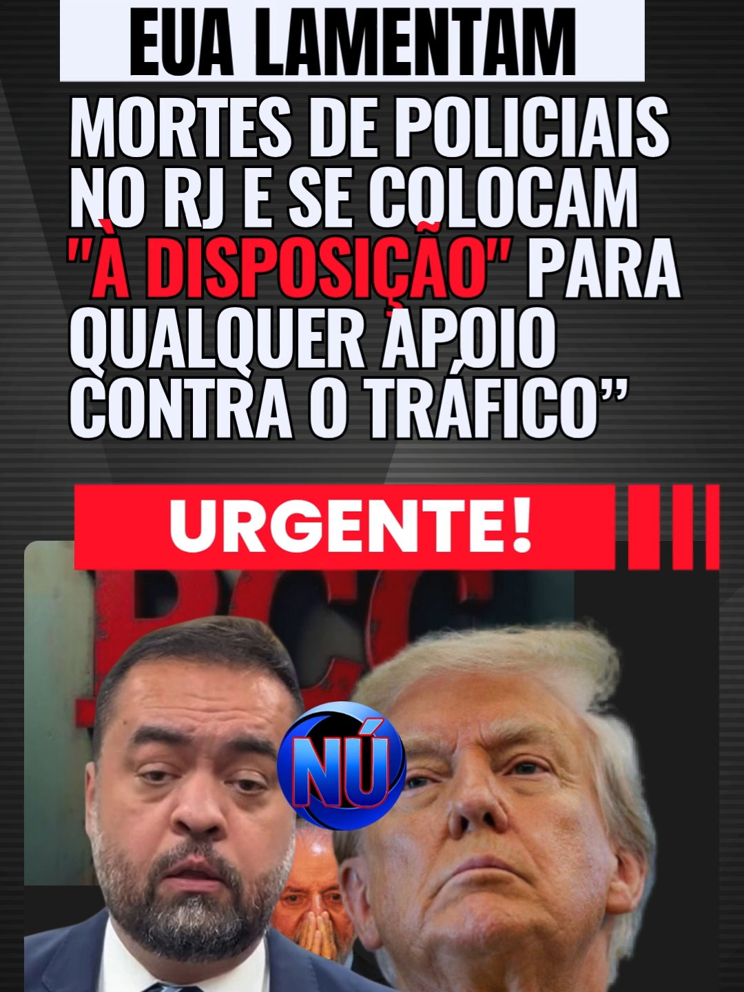 🚨 URGENTE! 💥 EUA lamentam mortes de policiais no RJ e se colocam 