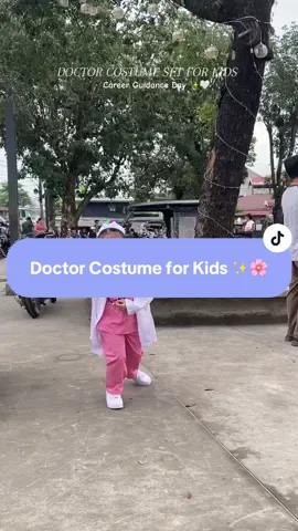 Need mo ba ng outfit for career helpers day? Eto na te DOCTOR SET na siya kaya hindi kana mahihirapan pa maghanap isa isa 😊#kidscostume #fypage #careerguidance #costumeforkids  #doctors 