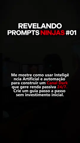 uer descobrir como fazer de 1 a 3k mês com canais anônimos feitos com inteligência artificial? Sem precisar aparecer  Sem vender nada  Dedicando 1h por dia  Siga: @wellisson.ninja  E comente “AULA” para receber sua aula gratuita. Se não seguir o perfil a mensagem não chega. 
