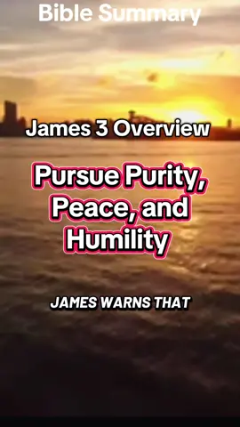 James 3 Overview #christiantiktok 