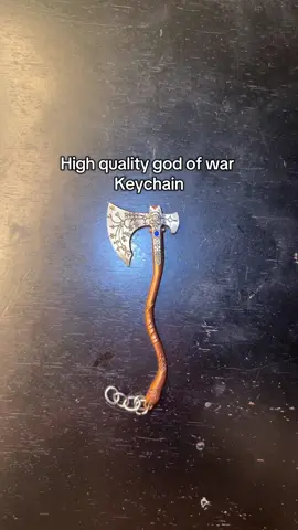 Super cool god of war keychain #godofwar #ragnarok #leviathan #keychain #fyp 