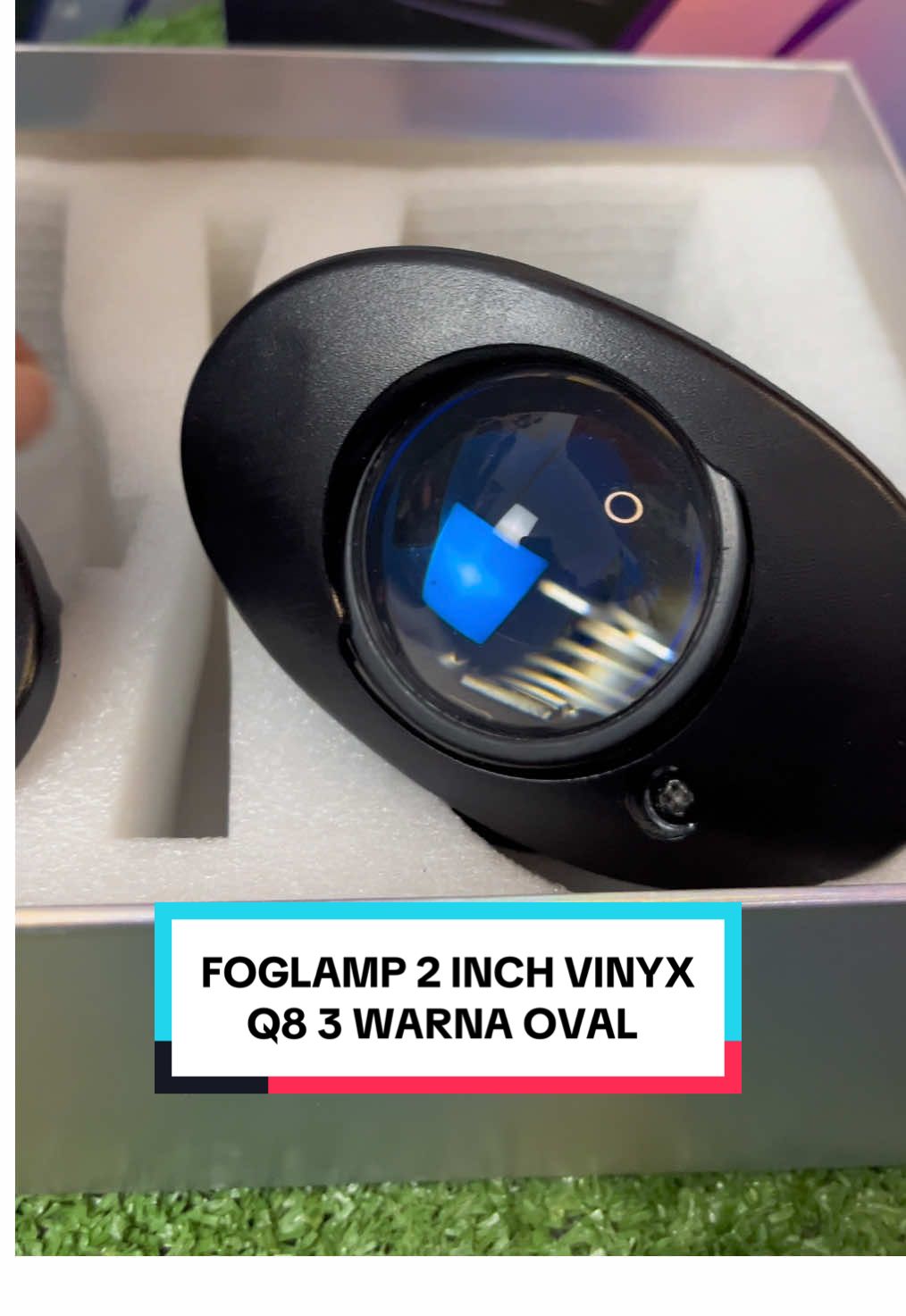 Vinyx Q8 2 inch garansi 1 tahun #foglamp #lampumobil #foglampbiled #foglamp3warnapalingterang #foglamp3warna 