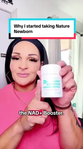 2 a day. That’s it. Energy. Clarity. Cellular repair. Nature Newborn Nat + Booster, 1000mg.  #ad #tiktokshop  #naturesupport #energybooster #antiaging 