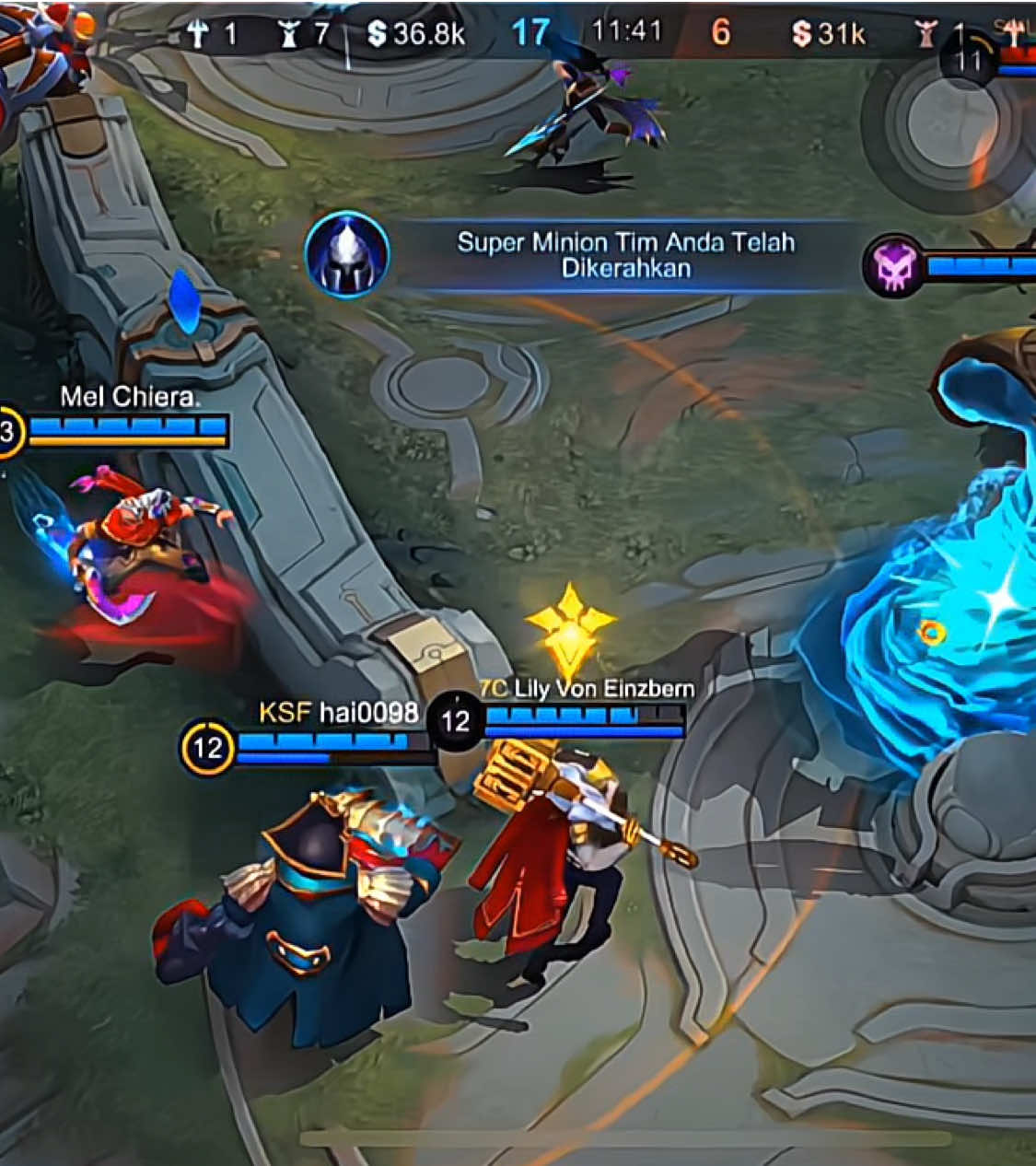 tor monitor ketua 😋💃🏻 #tigreal #mlbb 