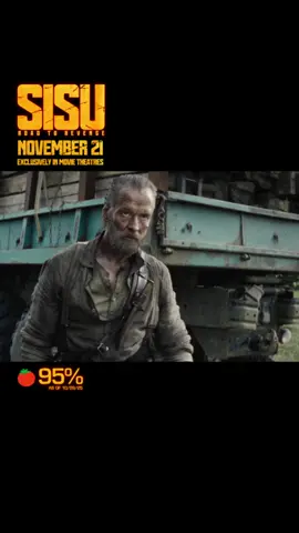 Prepare for impact. 🔥 #SISU: Road to Revenge is exclusively in movie theatres November 21. Get tickets now!