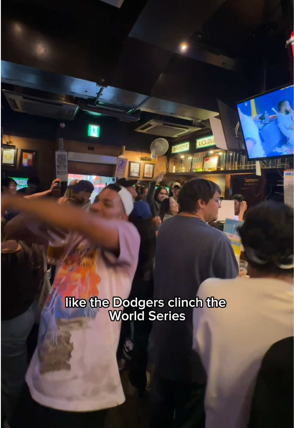 Unplanned Backlist list thing is watching the dodgers win the World Series in Japan  • • • • • #traveljapan #dodgers #dodgersnation #shoheiohtani #tokyo 