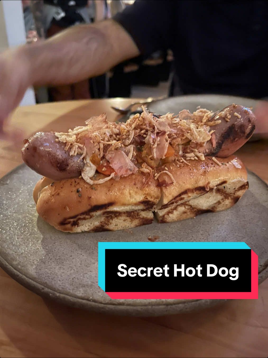If there’s a hot dog on the menu, Nick and I are ordering it so when we found out that The Progress had a secret menu hot dog and there were only 12 night we booked the earliest reservation to make sure we got one! ##hotdog##secretmenu##sanfrancisco##sffoodie##michelinstar