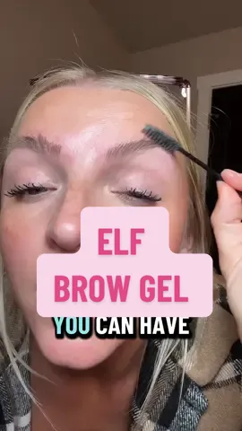 @e.l.f. Cosmetics brow lift gel is the only gel for me. 🖤 #elfcosmetics #elfmakeup #brows #browgel #tiktokshopcreatorpicks 