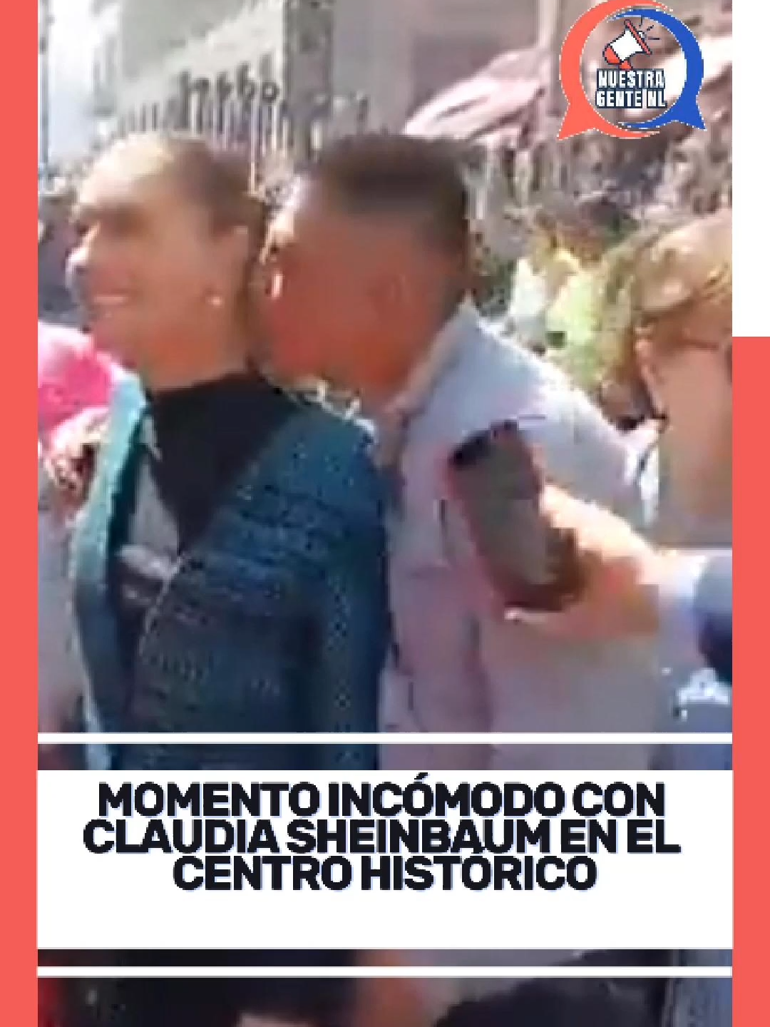Momento incómodo con Claudia Sheinbaum en el Centro Histórico #news #noticias #viral #nacional #claudiasheimbaum #incomodo #mexico #ultimahora