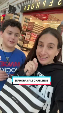 Makeup shopping challenge - can I go into Sephora to do my return during the Sephora sale and not buy anything else. #makeupchallenges #sephorarouge #sephorahauls #sephorasale #shoppingwithabby 