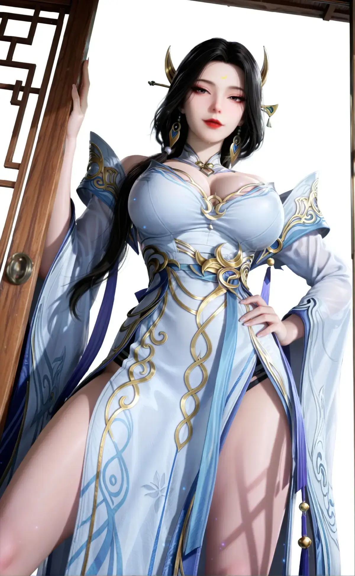 #mynhancotrang #artai #Donghua #mynhan3d #art 