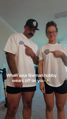 Big high voltage gal 😂 #lineman #linewife #bluecollar #linemanissues #pinkcollar @3PhaseLineProducts 