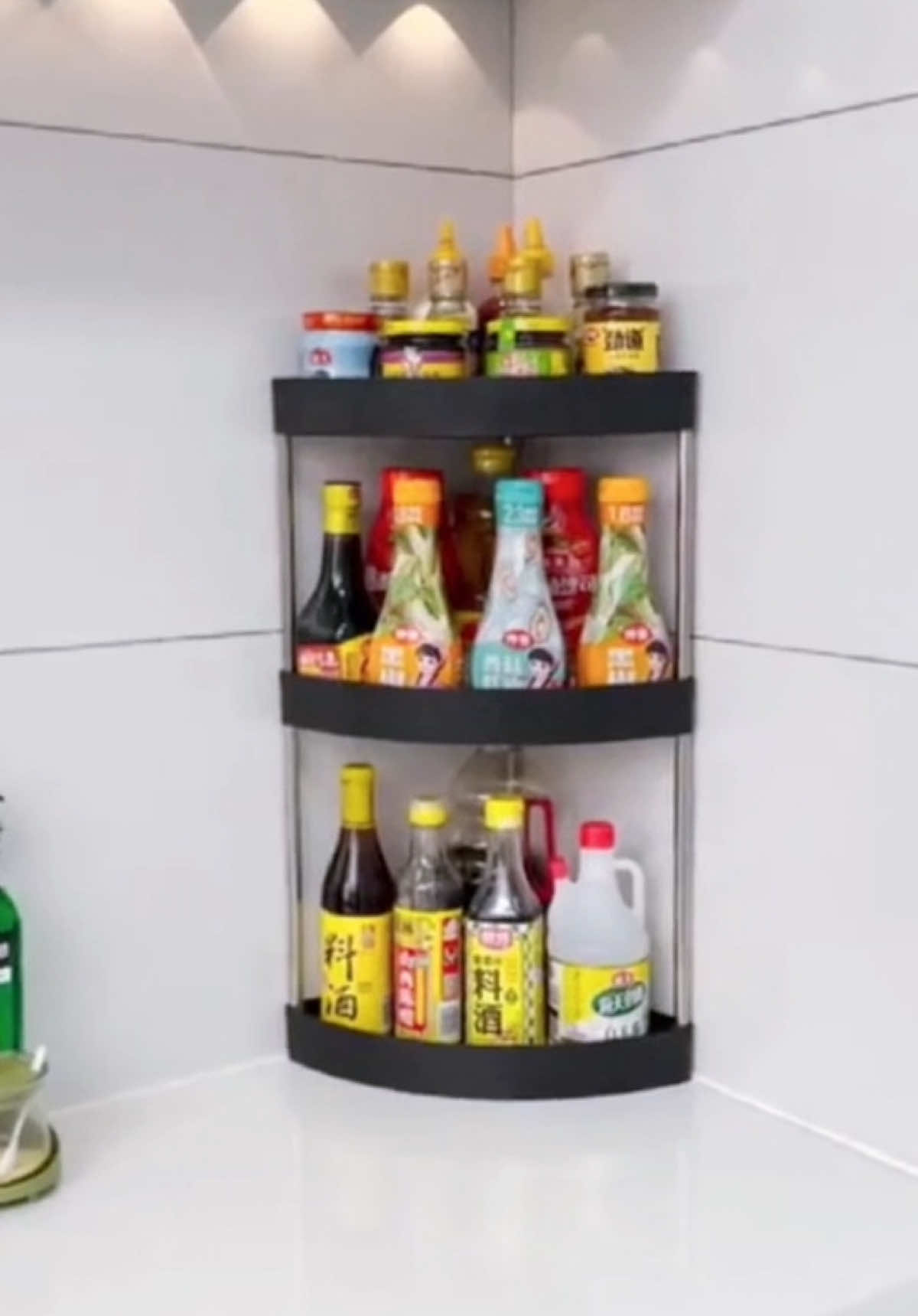 Kệ để gia vị 3 tầng tiện lợi #giadungtienich #xuhuong #review #viral #foryou 