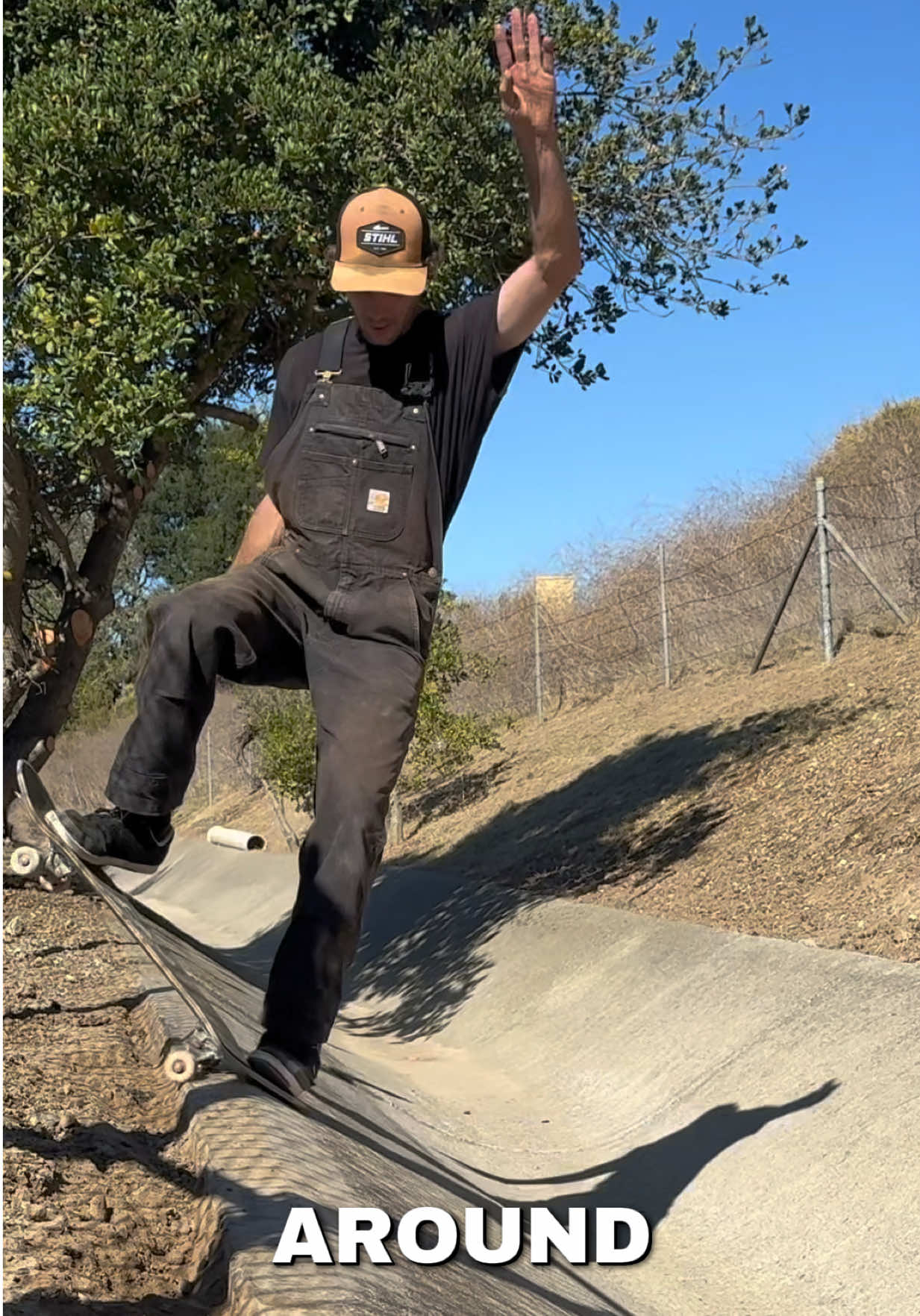 Scape & Destroy Pleasanton Ditch 👊🏻 #ScapeandDestroy #fyp #explore #skate #communitycleanup 