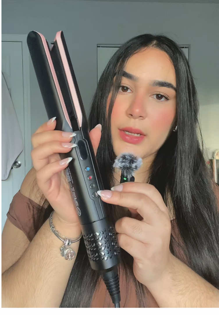 aprovechen que está en descuento: plancha secadora de @Slopehill 🩷 #slopehill #slopehillhairdryer #hairdryer #fyp #creatorsearchinsights 