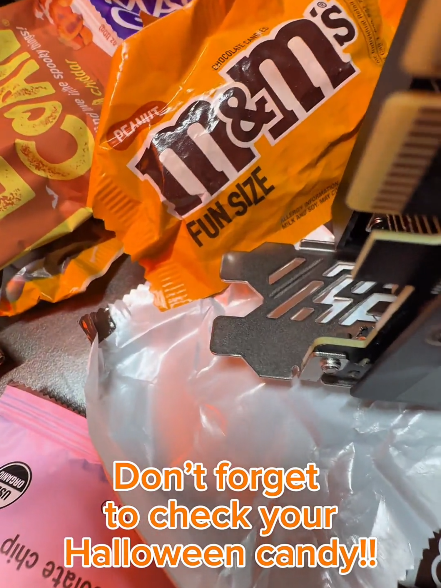 Before you eat that candy, check it first! 🍬👀 #newegg #gpu #nvidia #comedy #halloween #candy