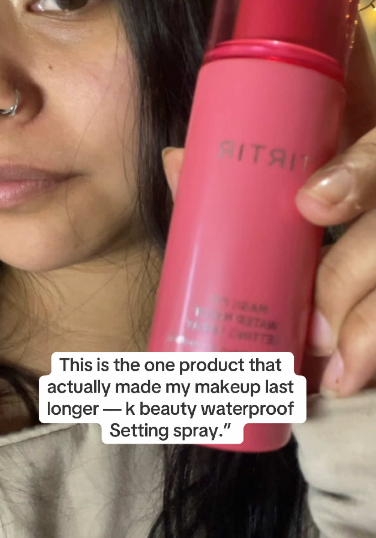 #creatorsearchinsights @TIRTIR Inc.  #tiktokshopcreatorpicks #tiktokshopblackfriday #settingsprayrecommendation #makeupgirly 