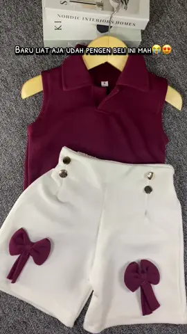 Definisi setelan bagus tqpi gabikin dompet boncos#setelananak #setelananakperempuan #onesetmurah #fyp 