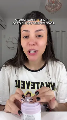 Ariana Grande mentiu do pq ela cancelou o voo para o Brasil? #ariana #arianagrande #wicked #brasil #glinda 