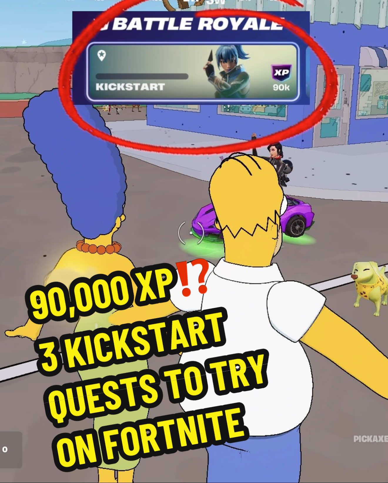 3 Kickstart Quests for 90k total XP💅 #fortnitetips #fortnite #fortnitequests #fortnitenewseason #fortnitetipsandtricks 