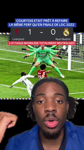 Il n’a pas pu compter sur ses attaquants #courtois #liverpool #realmadrid #liguedeschampions 