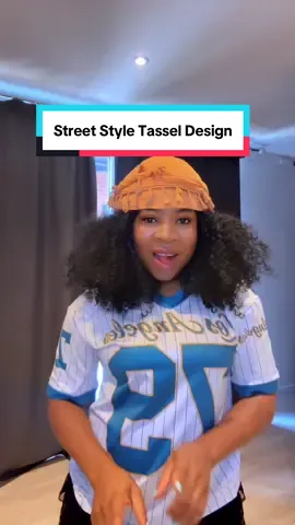 Street Style Tassel Design Turban Hats for Men, Hiphop Turban Hat, Vintage Men's Hats for Daily Wear, Hats for Summer, Fashion Accessory #tiktomademebuyit #tiktoshop #street 