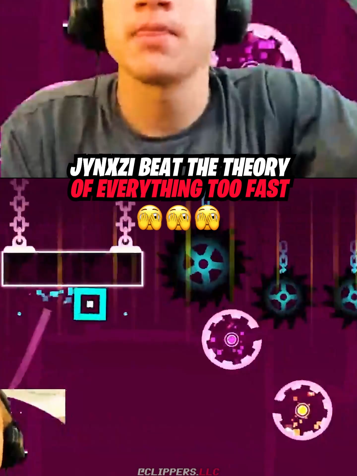 Jynxzi Is Good At GM Already #jynxzi #jynxziclips #fyp #geometrydash