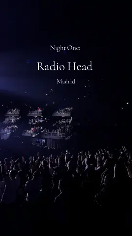 Dreaming #radiohead #madrid #concert 