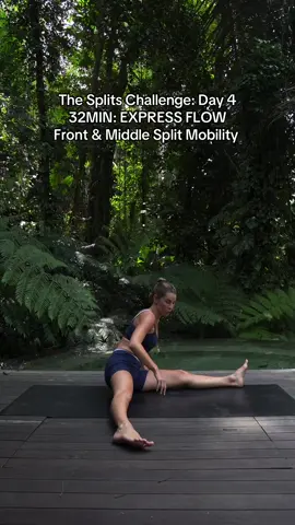 Hip mobility drills anyone can do! Yeah getting your splits is cool but it’s mostly about creating long term mobility for longevity 🤍 you can start a free trial today and join the splits challenge - classes linked in b!0