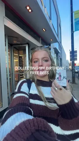 Collecting my birthday free bees 🐝 Make sure to sign up for rewards programs for all of these in advance @Starbucks @Dunkin' @Old Navy @sephora @Nothing Bundt Cakes @jerseymikes @Ulta Beauty @Panera Bread @VSPINK #birthdayfreebies #birthdayvlog #freestuffbirthday #rewardsprogram #free 