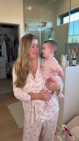 Our mornings 🥞🧸🌥️ #morningroutine #girlmom 