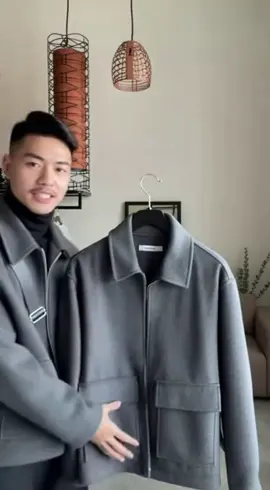 Áo nỉ dạ mẫu mới #aokhoac #aoda #aonam #thoitrang #muadong