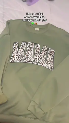 Everyone’s always asking where to get cute “mama” sweaters.. this one is so cute and one of my favorites! I got the color “military green” #mamasweatshirt #mama #fallfashion #tiktokshopfinds #sweaterweather 