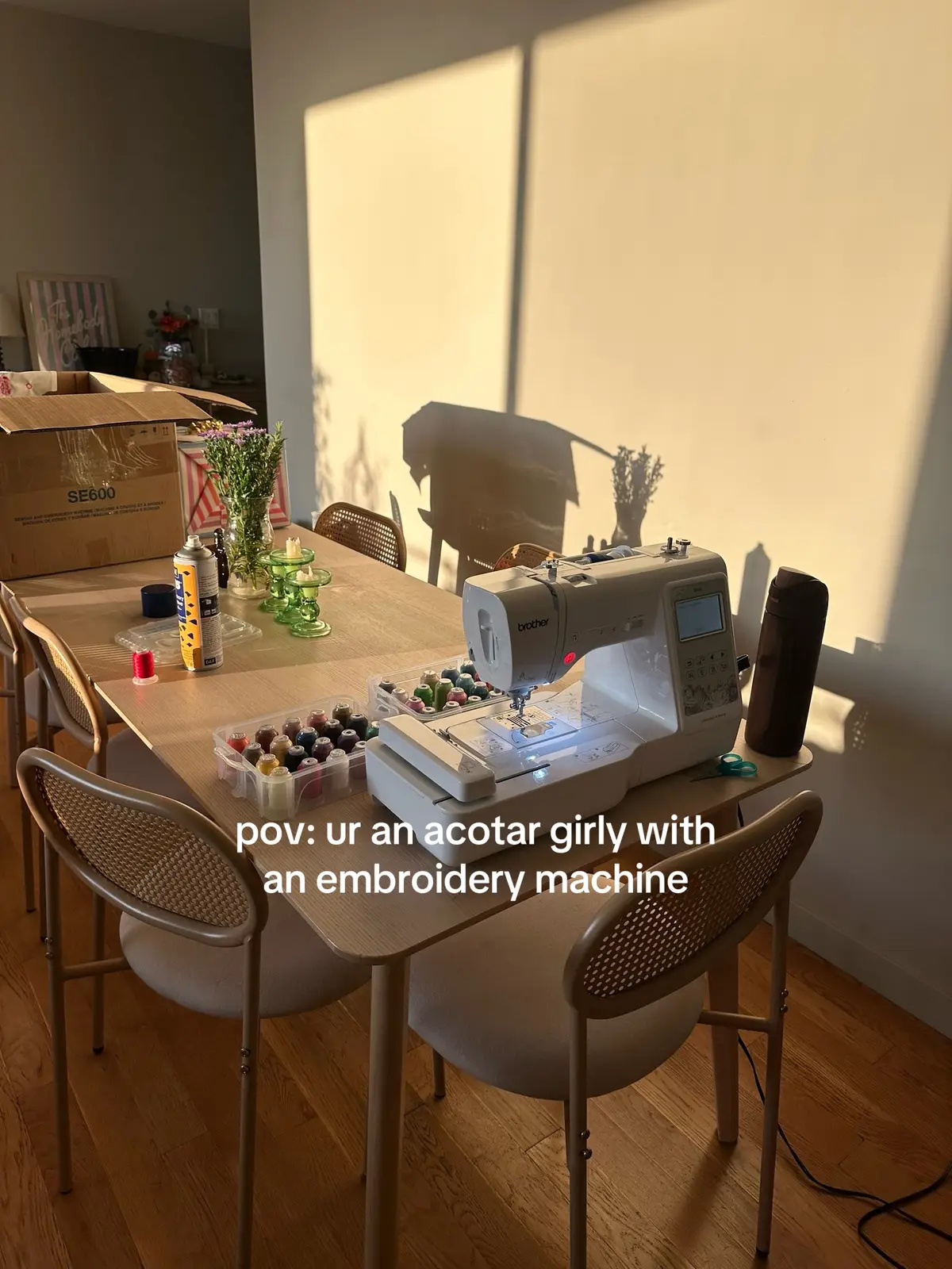 embroidering everything in sight!!! linked my etsy shop in my bio #embroideryproject #acotar #sarahjmaas 