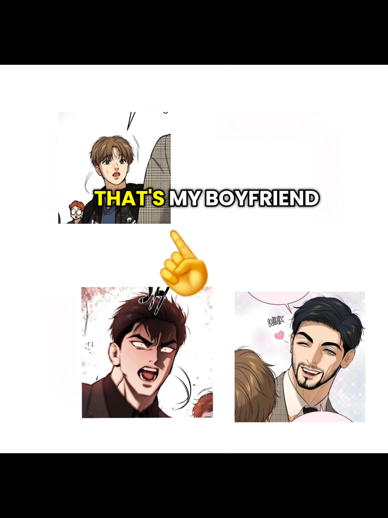 that's his bf 🙅‍♀️ | BL enthusiasts follow me 😎✨️ #JooJaekyung #KimDan #Mingwa #blmanhwa #jinxchapter82 