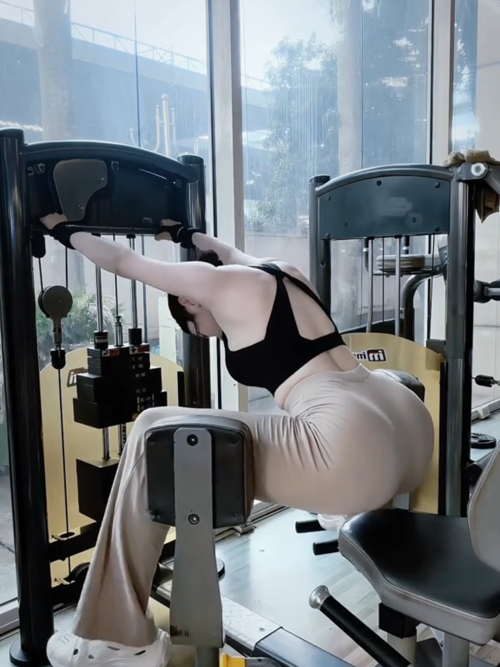 buổi sáng tập khỏe #fyp #body #xuhuong #gym 