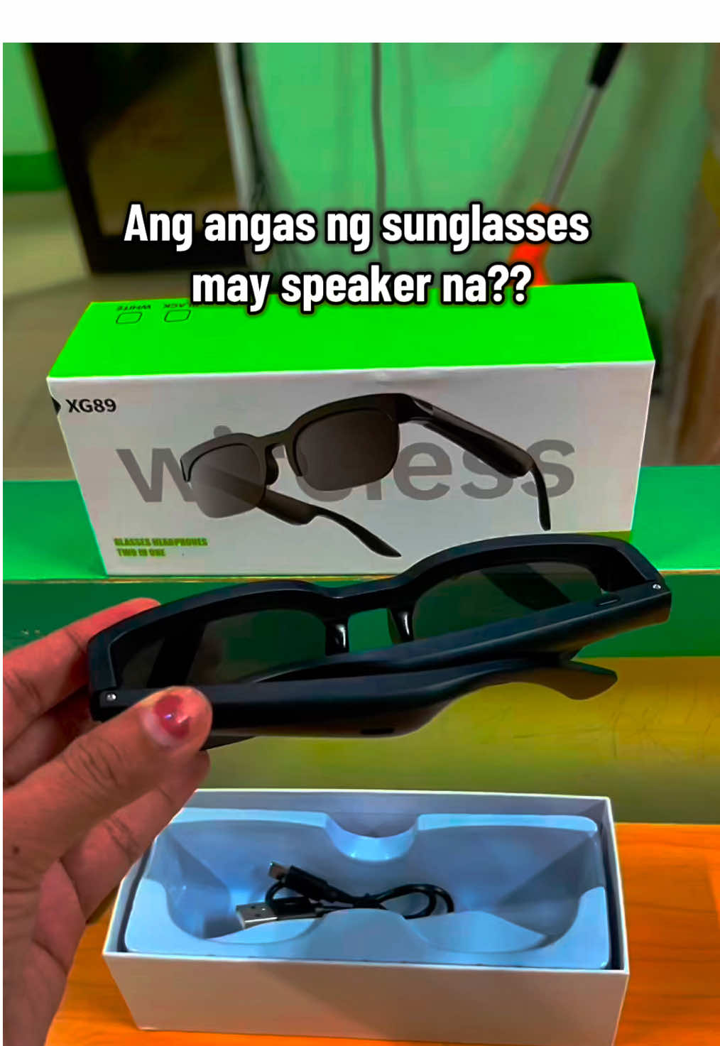 Bluetooth Earphones Outdoor Running Cycling Intelligent Call Music Universal Open Sound System #smartsunglasses  #bluetoothsunglasses #smarteyewear #sunglasses 