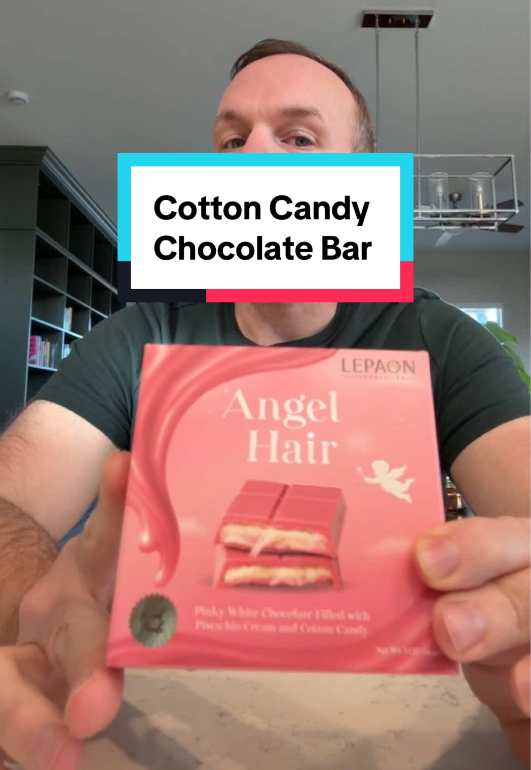 This Angel Hair Chocolate Bar from Sprouts is AMAZING! A must try. #chocolate #chocolatebar #cottoncandy #tastetest #foodfinds 