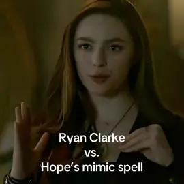 Ugh not that spell again 🙄 #hopemikaelson #ryanclarke #tvdu #hopemikaelsonedit #legacies 
